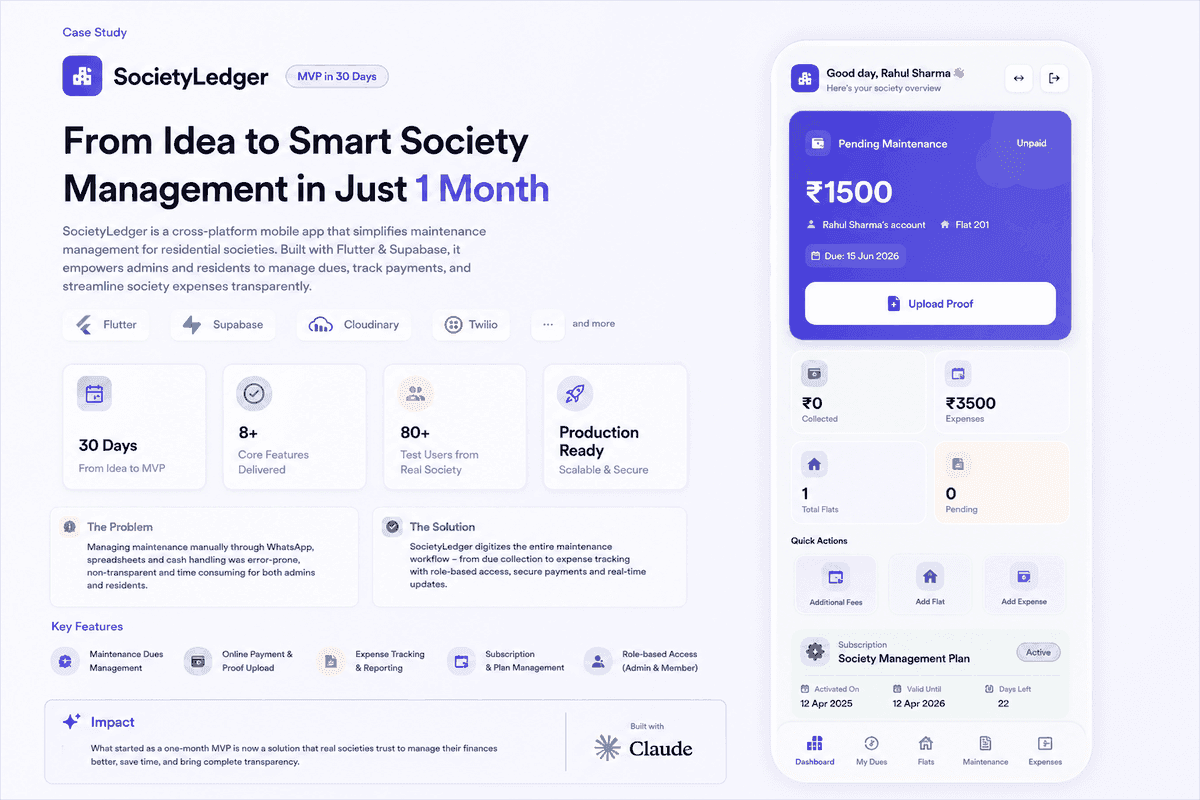 SocietyLedger: a society management app